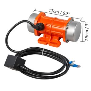 VEVOR 110V/220V Beton Vibratör Motor Titreşimli Motor 90W Tek Fazlı AC Elektrikli Titreşimli Motor Alüminyum Alaşım Kılıfı 3600rpm