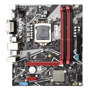 Motherboards B75S Desktops MainBoard ATX4 PC DDR3 Memory 32GB PC Main Board PCIE 16X/1X Gigabit NIC LGA1155 CPU SATA3.0 2.0 5.1 Channel