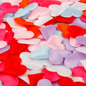 100Pcs/Lot 15-35mm Sponge Heart Shaped Confetti Throwing Petals For Wedding Valentine's Day Gift Home Decor Decoration
