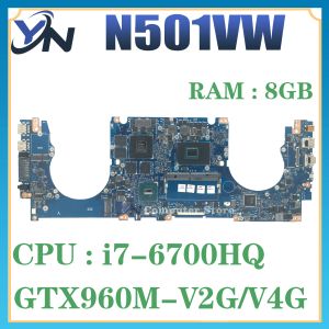 Материнская плата G501V для ASUS N501VW G501VW G58V UX501V UX501VW Материнская плата ноутбука N501V Тест Mainboard OK I76700HQ CPU 8GBRAM GTX960M2G/4G