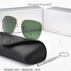 Original Factory Luxury Brand Fashion Solglasögon Män kvinnor Glasögon Fyra säsonger Kör Polariserande lins Sun Glass 3136 Rainess Ban Bands L1G7