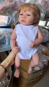 46 см Reborn Baby Dolls Bebe Жизненные новорожденные милая полная силиконовая игрушка для тела для детей Рождественский сюрприз капля доставка