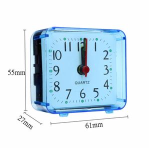 Almo de despertador silencioso criativo Night Night Light Loud Twin Bell Quartz Clock Alarme Bedroom Bedside Office Disle despertle Need Battery