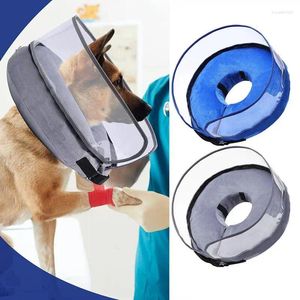 Collar di recupero dell'abbigliamento per cani con protezione per il collo infiammabile della guardia anti-leccatura potenziata.