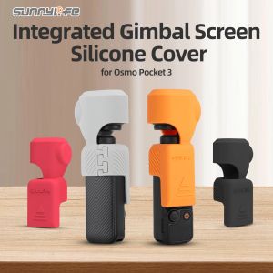 Accessoires SunnyLife Integrated Gimbal Kameramameramikatschutz Silikonschutz Bildschirm Schutzhülle Kamerazubehör für DJI Osmo Pocket 3