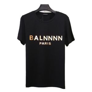 BALMN HOT SELL SOMMER MEN KVINNA DESIGNER PLUS STORLEK T-shirt TEES LOSS