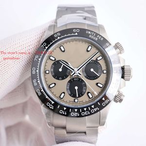 Black Movement Chronograph Grey Watch Round Men's Automatic Superclone Business Designers 40*12.3Mm Fashion 7750 AAAA 283 montredeluxe