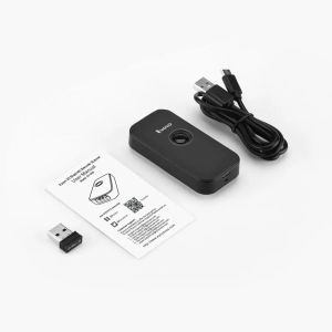 Eyoyo mini 2d Bluetooth QR -сканер портативный 1D штрих -кодировщик PDF417 Матрица данных сканирование
