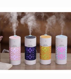 Lucky Cup Humidifier USB Ultrasonic Aroma Diffuser Water Spray 3 in 1 Mini Atmosphere Essential oil Diffuser LED light for Car Hum3899293