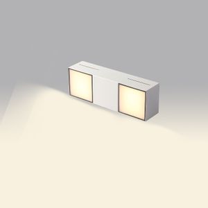 Surface Mounted Square LED Downlight Nordic Home Living Room 2x36W Ceiling Spotlight Lamps Rectangular Living Room No Main Light