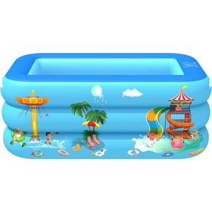 Piscina inflável da família Piscina de PVC Bathtub portátil bebê resistente a piscinas para piscinas para casa de campo para casa