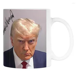 Canecas Trump Cafee de café Donald Copa de chá Drinkware Presente de impressão de impressão para fácil aderência