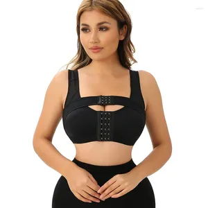 Shapers feminino Mulheres pós-clhaper Fechamento frontal Bra compressão Corrector Corrector Cropt Top com Shaping Support Band Shaping