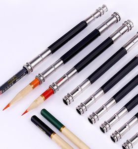 1 Pcs pens Adjustable Dual Head Single Head Pencil Extender Holder Sketch School Office Painting Art Write Tool for Writing Gift8463582