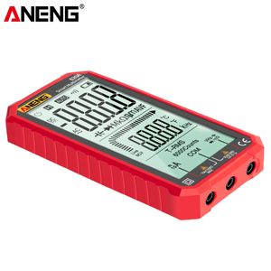 ANENG 4,7-дюймовый ЖК-дисплей AC/DC Digital Multymeter Ultrapartable True-RMS MultieMeter MultiMering Multi Tester NCV-тестер