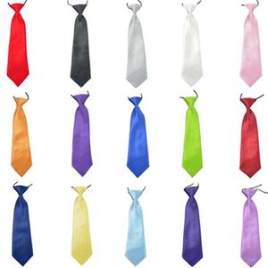 Neck Ties Fashion School Boys Kids Wedding Solid Color Elastic Tie Neckline Tie Stained Mens Classic New Bride Room 5cm Ultra Thin GroomC240410