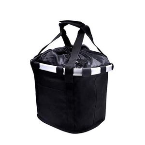 Pets Cat Dog Seat Bicycle Basket Front Removable BIke Basket Carrier Bag Aluminum Alloy Frame Cycling Accessories