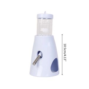 Hamster Water Bottles Automatic Drinking Bottle with Plastic Stand Auto Water Dispenser for Small Pet Animals Cage
