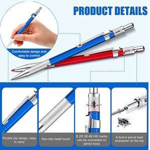 2 Soldering Pens With 48 Refills Mechanical Pencil Metal Welding Markers For Pipe Welder Structure Woodworking