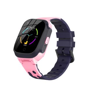 Watches 4G Kids Smart Watch Waterproof Children Smartwatch SOS WiFi GPS Camera Video Call Body Temperature Monitor Boy Girl Phone LT25