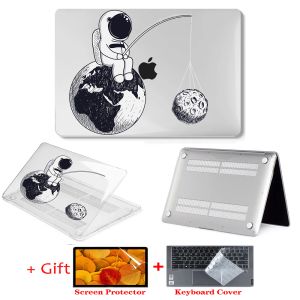 Корпуса корпуса для ноутбука для MacBook Air Pro Retina 11 12 13 14 15 16 дюймов M3 A2992 A2485 Case для Apple MacBook M2 Air 15 Case Mac M1 Pro 13