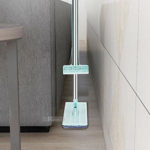 Konco Magic Squeeze Flat Mop Hand Washing Microfiber Mop لغسل أرضية تنظيف المنزل الإكسسوارات الحمام