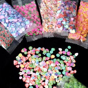 1000PCS Mixed Animal Fruit Leaf Flowers Clay Filler UV Resin Epoxy Mold Fillings for DIY Jewelry Making Nail Art Decorations