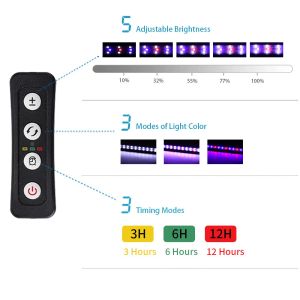 LED Aquarium Light For Aquatic Plant Flexible Head Aluminum Alloy 6w 10w 14w 100~240V Ultra thin Fish Tank Lamp