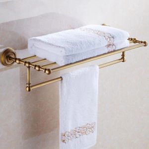 Base de cobre escovada antiga banheiro de mão de mão -de -pente da toalha de toalha de toalha de papel de barra de papel soopol de papel bs8001