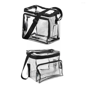 Storage Bags Portable Bag Waterproof PVC Travel Tote Cosmetic Ladies Box Skin Transparent Care Zippe F8I5