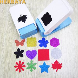 Punch Free Ship Flower Furador Big Size Diy Paper Cut Eva Foam Maker Puncher Scrapbooking Labor Saving for Kid Hole Punch CL1216