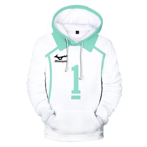 Anime haikyuu cosplay kostümü aoba johsai lise voleybol kulübü oikawa tooru iwaizumi hajime unisex 3d hoodies sweatshirts2644