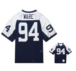 Stitched Football Jerseys 94 Demarcus Ware 2011 Mesh Legacy Pensionerade Retro Classics Jersey Men Women Youth S-6XL