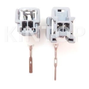 1 conjunto 2 pinos conector elétrico automotivo com fios 7282-6443-40 7283-6443-40 Cabo de fio de fio de carro não selado