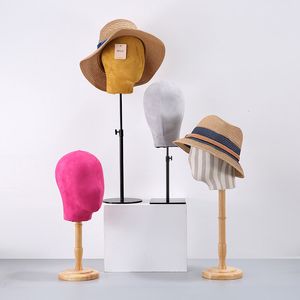 Hot Sale! Fabric Cover Mannequin Head For Wigs and Hat Display