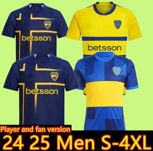 2024 2025 S-4XL Cavani Boca Juniors Futbol Formaları 23 24 Maradona Benedetto Marcos Rojo Carlitos de Rossi Tevez Salvio Barco Janson Medina Futbol Gömlek