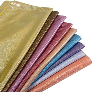 Tecido bronzeado a laser de glitter barato para roupas de palco e material de dança pobre recuperação elástica 25*150cm/peça TJ0388