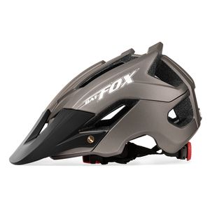 Bat Fox Helmets cykel Mountain Man Cycling Road Bike Integral MTB Hjälm Men Ultralight Visor Bike Helmet Casco Bicicleta