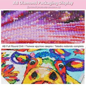 Diamond Painting 50 Colours ricami Horror It Film 5D Mosaico fai -da -te Drill Craft Cross Stitch Kit Decor Home Halloween