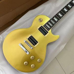 China Electric Guitar Oem Shop G Stan Dard Electric Guitar Color Metallic, Body in mogano, tastiera in palissandro, borsa per design di navi gratuiti