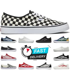 Gratis fraktdesigner Classic Casual Shoes for Men Women Sneaker Triple Black White High Low Herr Trainer Sneakers