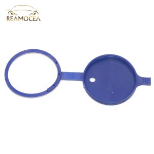 Reamocea bilvattenbehållare 9637915780 Blue Windshield Wiper Washer Fluid Reservoir Bottle Pot Cap Lock för Peugeot Citroen C3