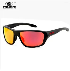 Óculos de sol Zsmeye Brand 9416 Split S polarizada ao ar livre esportessurf skateboard velejando pesca uv400 copos de sol