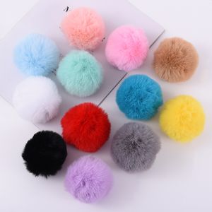 2pcs 8cm Bolas macias macias pomponas macias pompom pompom infantil brinquedos decoração de casamento pom pom pom sentida bola de costura artesanato presente presente