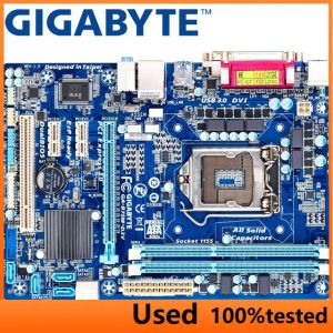 Moderbrädor Gigabyte GAB75MD3V Desktop Motherboard B75 Socket LGA 1155 i3 i5 i7 DDR3 16GB Micro ATX Original Används