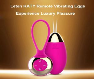 Leten отогреть вагинальные шарики вибраторные пуля эротическая игрушка пульт дистанционного управления вибрации яиц взрослые сексуальные товары секс игрушки для женщин Q1926971