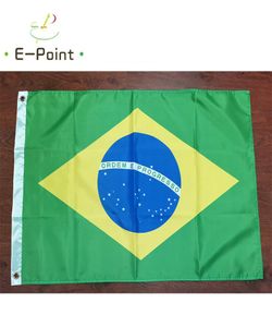 Brazylia krajowa flaga krajowa 35 stóp 90 cm150 cm Baner poliestrowy Dekoracja Latająca domowa flaga ogrodu7471084