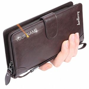 Baellerry Men Lg Wallets Style Card Halter männliche Geldbörse Qualität Reißverschluss großer Kapazität Großer Brand -Luxus -Brieftasche für Männer G4GG#