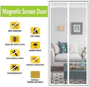 Summer Anti Mosquito Insect Fly Bug Curtains Magnetic Net Automatic Closing Door Screen Kitchen Curtain Drop Shipping