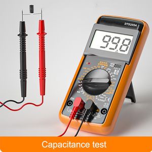 9205A Professional Digital Multitimetro AC DC Tensione di tensione Capacità di resistenza Resistenza HFE Buzzer DMM Electricics Tool Tester